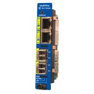 IE-iMcV-MultiWay - modulární 10/100/1000 Mbps Ethernet Media / Mode Converter